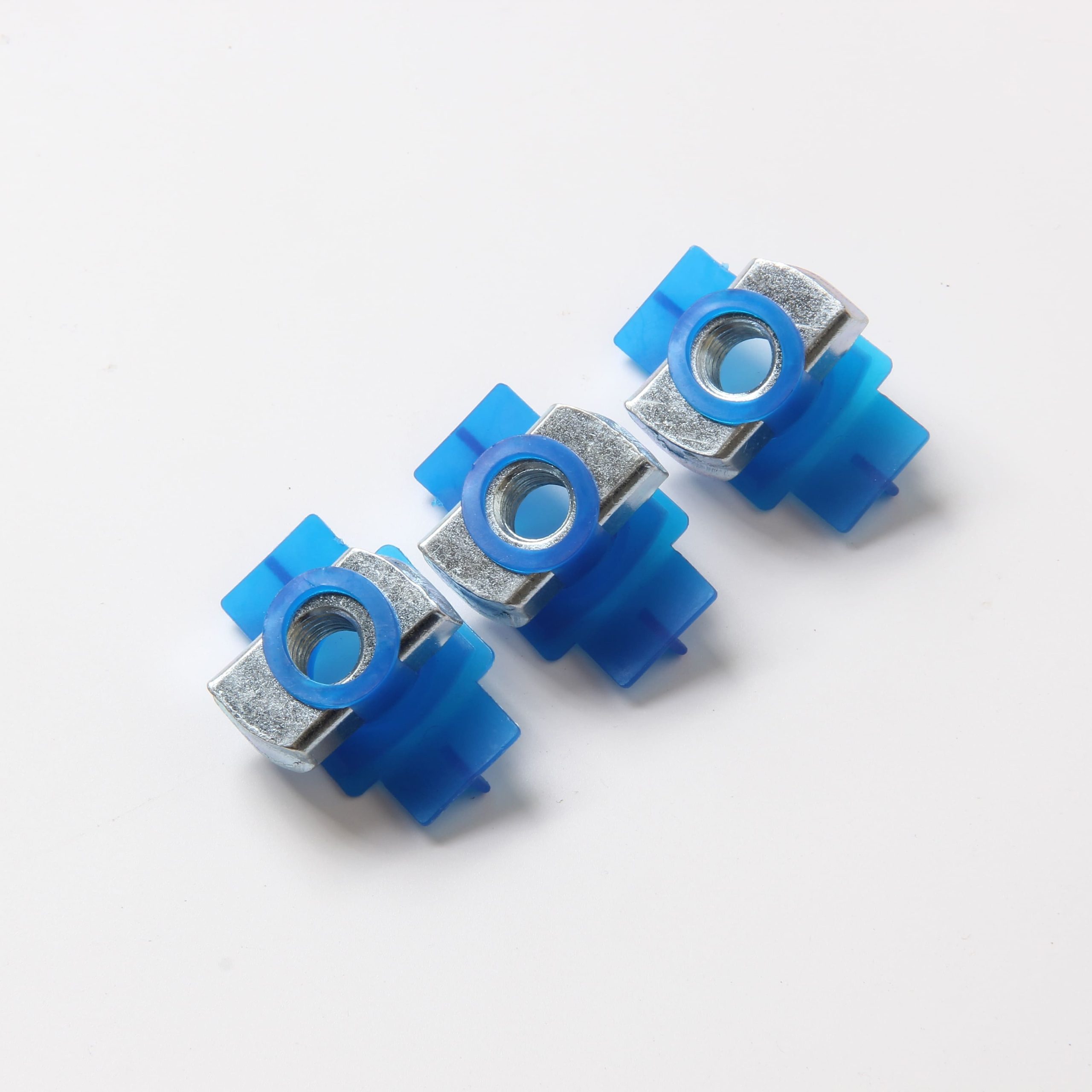 plastic wing nut -blue2 from lintinmetals
