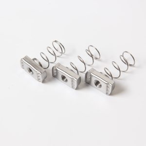 Carbon steel galvanized spring channel nut