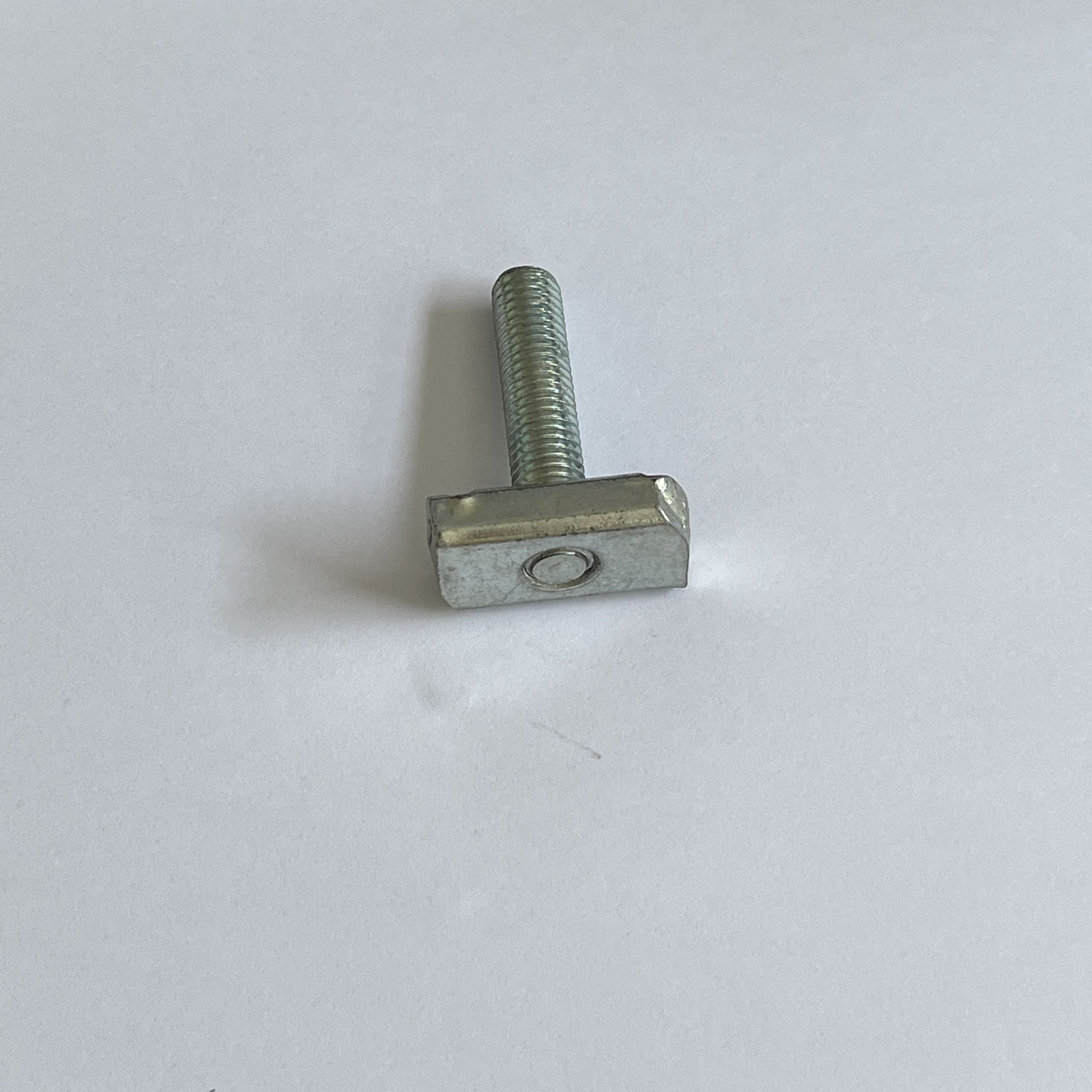 Strut channel nut with threaded stud